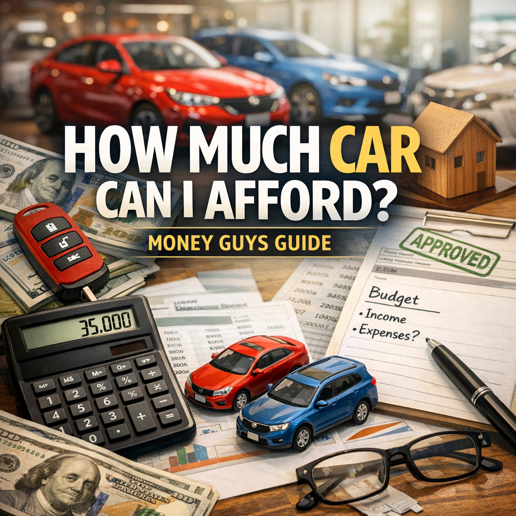 Budgeting tools and financial planning guide for figuring out how much car you can afford