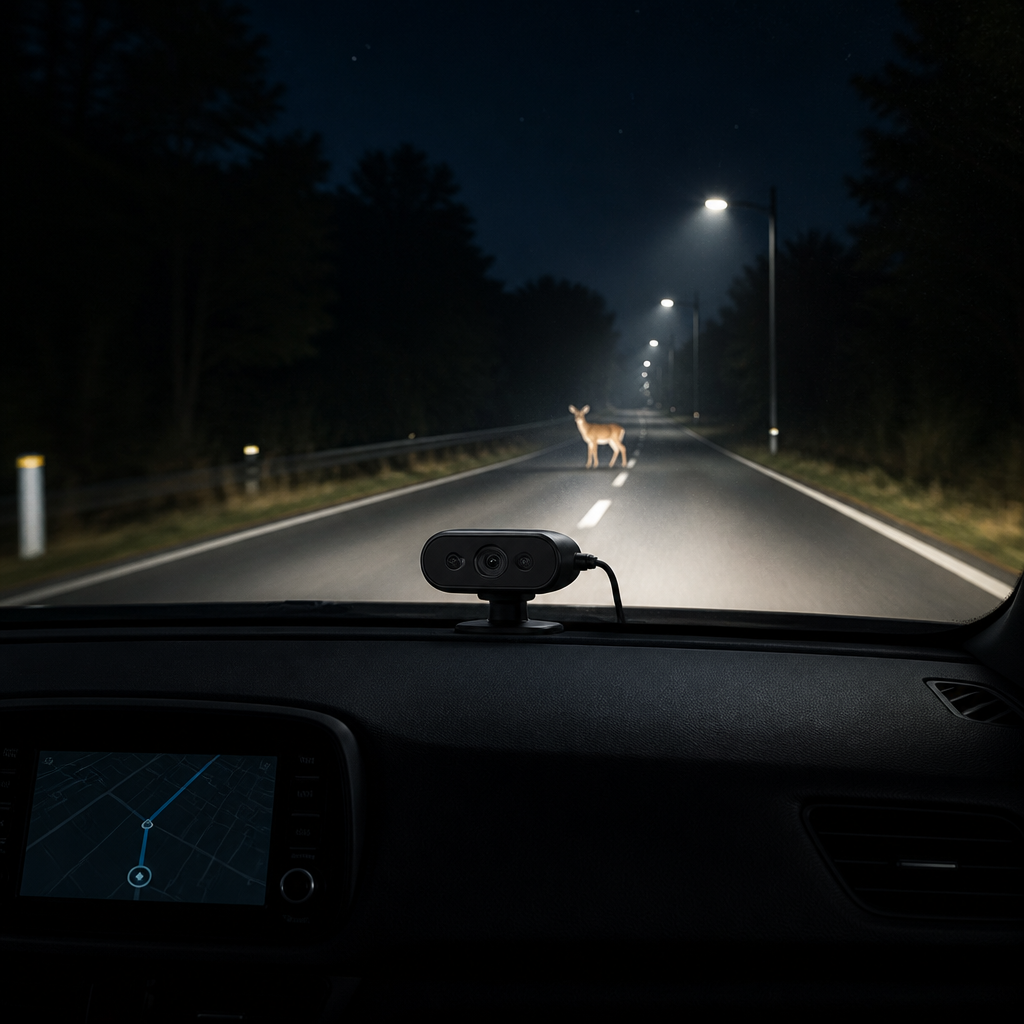 thermal night vision camera - Please upload the image so I can accurately describe what is visible.