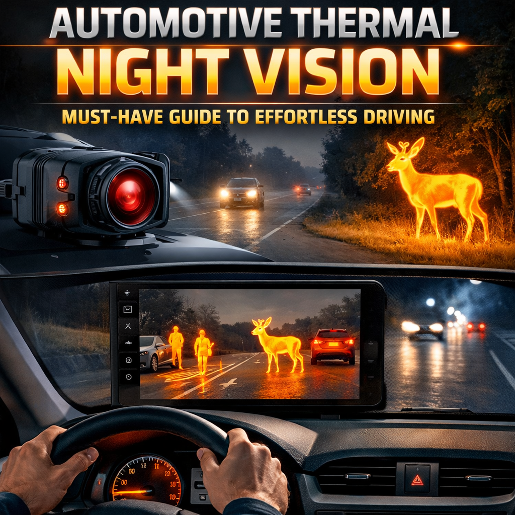 Illustration of Automotive Thermal Night Vision: Must-Have Guide to Effortless Driving