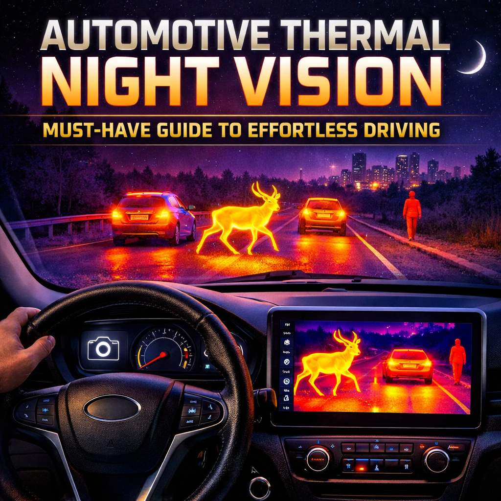 Illustration of Automotive Thermal Night Vision: Must-Have Guide to Effortless Driving