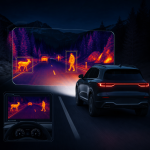 Illustration of STG Thermal Night Vision for Vehicle: Stunning, Affordable Automotive Protection