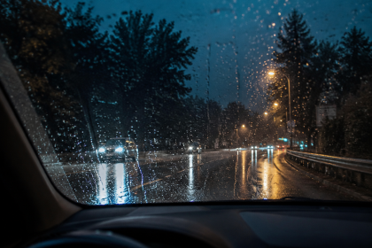 Illustration of Do Car Night Vision Systems Work in Rain?