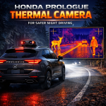 Honda Prologue electric SUV with thermal camera technology for safer night driving