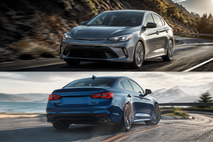 FWD vs RWD vs AWD drivetrain comparison showing which wheels receive engine power